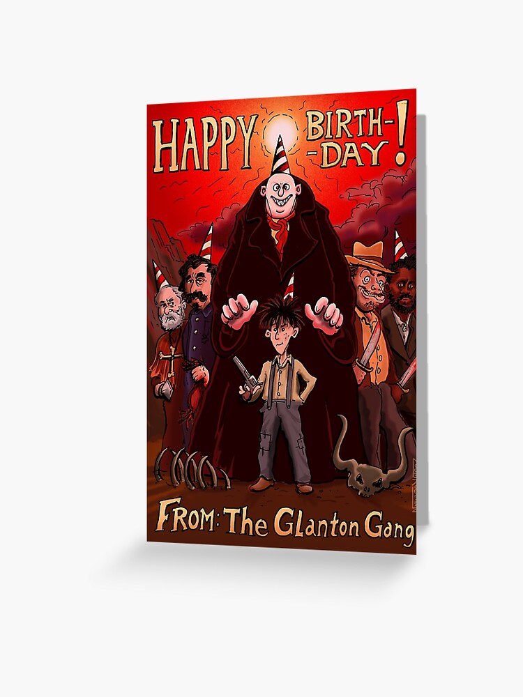 Blood Meridian Birthday Card Graphic