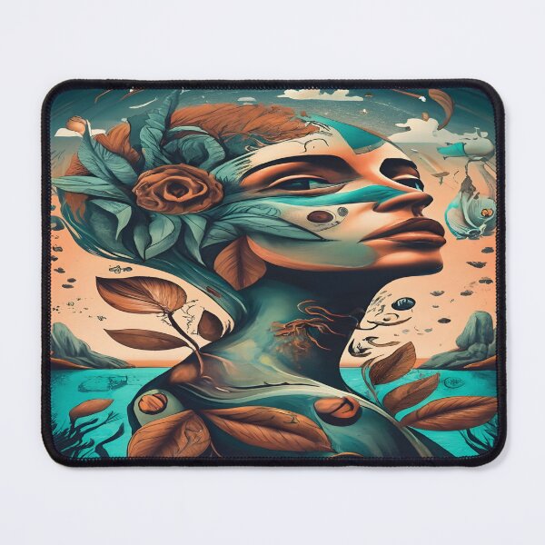 Item preview, Artsy Woman-Nature Fusion designed and sold by Wishing-Wings.