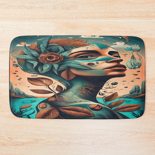 Item preview, Artsy Woman-Nature Fusion designed and sold by Wishing-Wings.