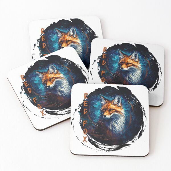 Item preview, Impressionistic Red fox designed and sold by MDCreativeArt.
