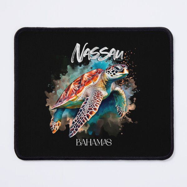 Item preview, Bahamas Seat Turtle Bahamian Flag Beach Great Shark Creek designed and sold by smartrocket.