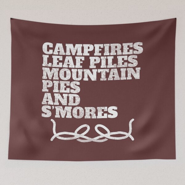 Item preview, CAMPFIRES, LEAF PILES, MOUNTAIN PIES, AND SMORES designed and sold by NAG5089A.