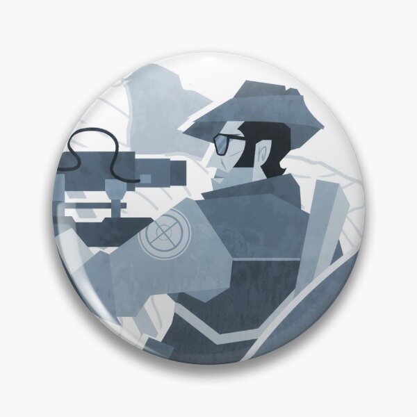 Item preview, The Sniper - BLU designed and sold by Ilona Iske.
