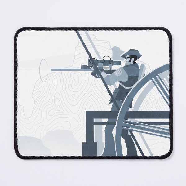 Item preview, The Sniper - BLU designed and sold by Ilona Iske.