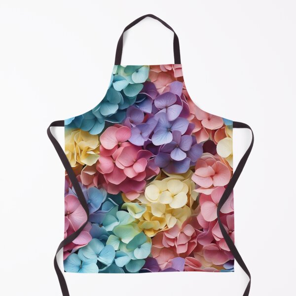 Item preview, Multicolor Hydrangea Seamless Pattern designed and sold by exitbird.