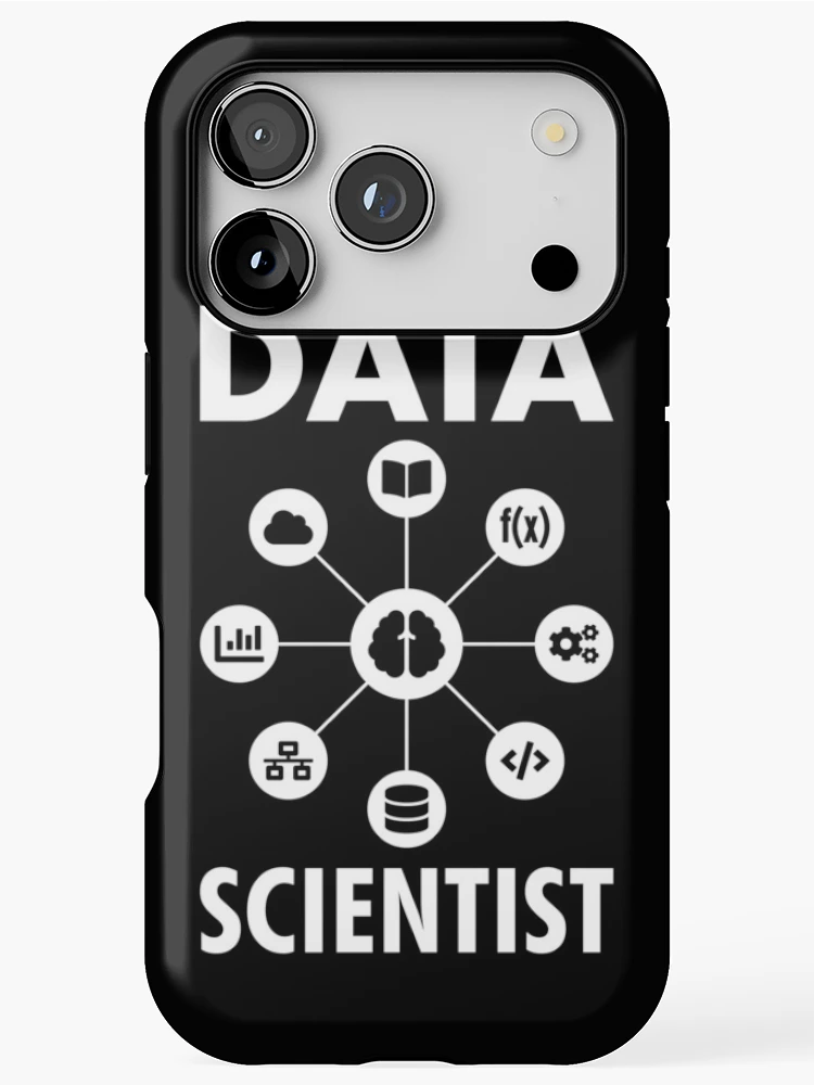 Thumbnail 1 of 4, iPhone Case, Data Scientist Math Engineering Coding Analysis Visualisation designed and sold by ramiro.