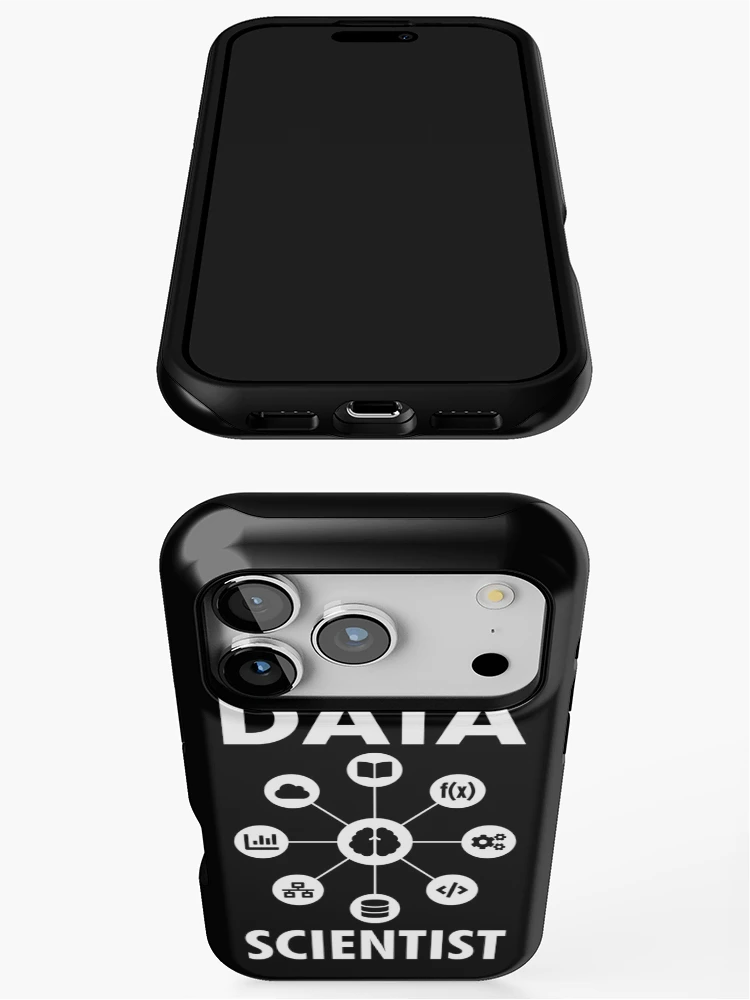 Thumbnail 3 of 4, iPhone Case, Data Scientist Math Engineering Coding Analysis Visualisation designed and sold by ramiro.