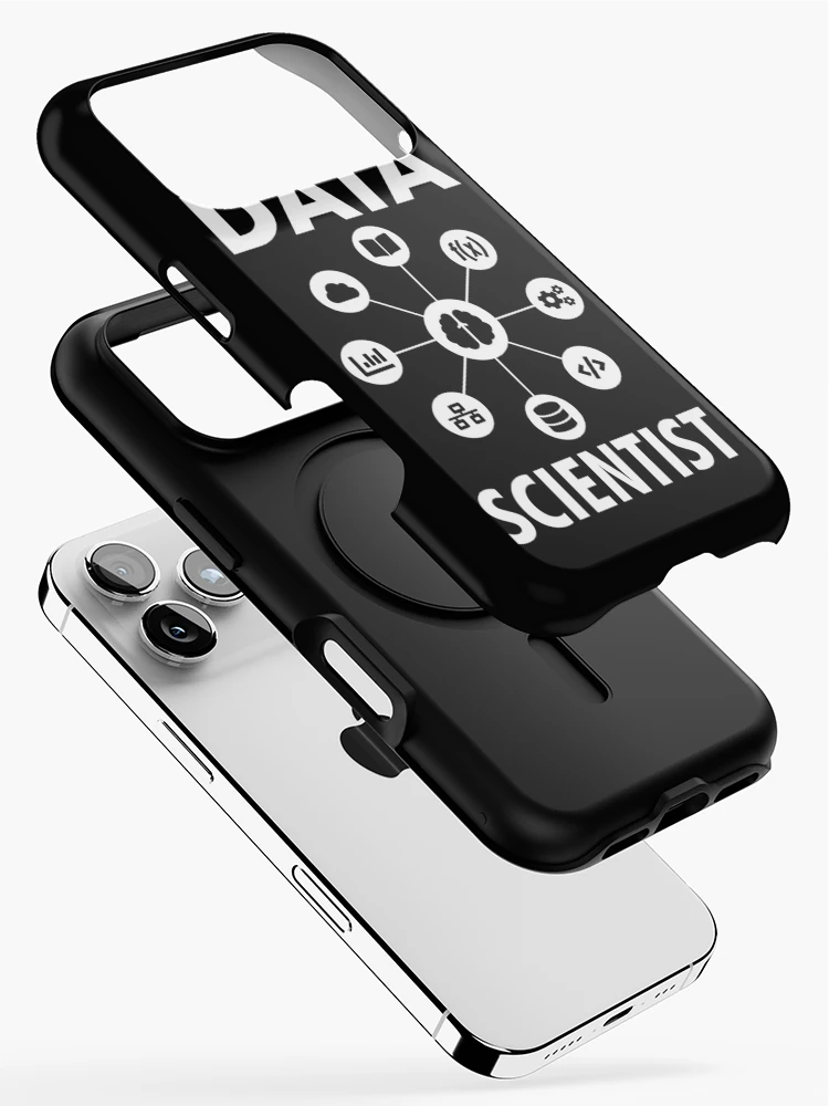 Thumbnail 2 of 4, iPhone Case, Data Scientist Math Engineering Coding Analysis Visualisation designed and sold by ramiro.