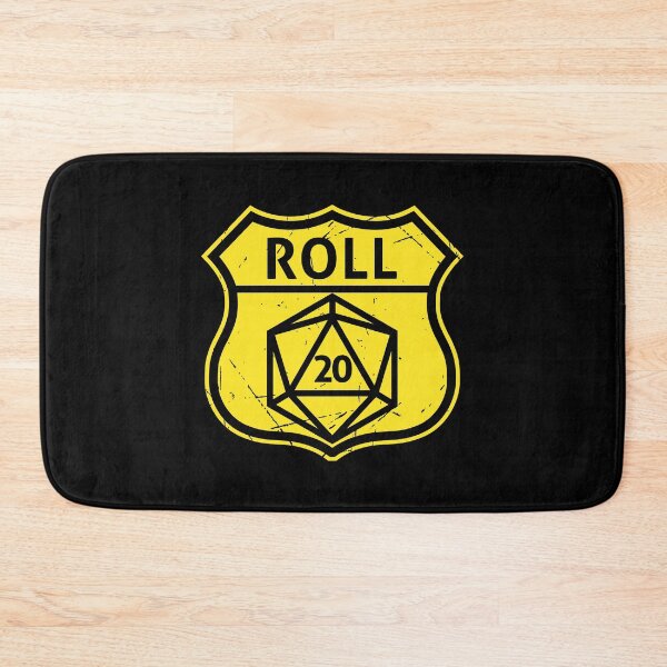 Item preview, Route d20 Sign - Route 66 Parody designed and sold by Studio Mootant.