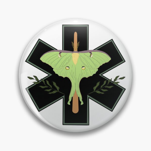Item preview, Estrella de la vida Luna Polilla designed and sold by Apairofmedics.