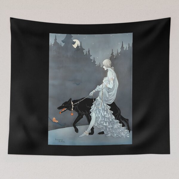 Item preview, Queen of the Night by Marjorie Miller American illustrator -Queen of the Night designed and sold by TeeARTHY.