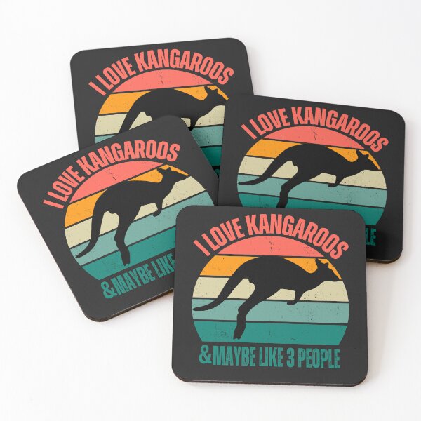 Item preview, Love australian kangaroos and maybe 3 people designed and sold by erozzz.