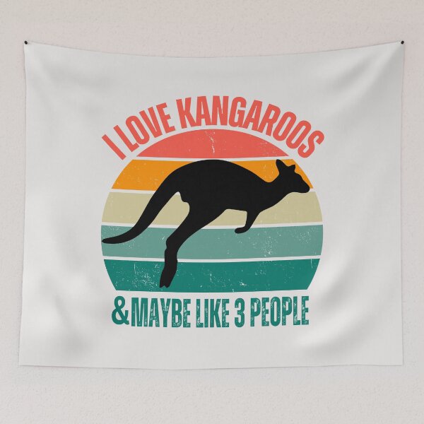 Item preview, Love australian kangaroos and maybe 3 people designed and sold by erozzz.