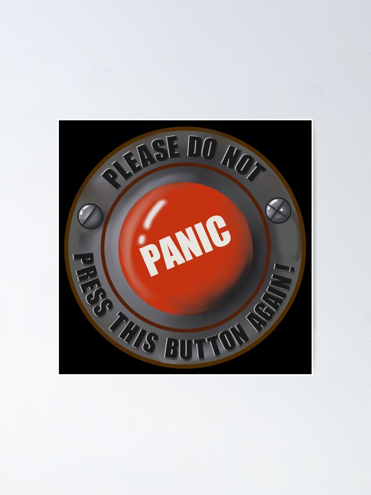 HHGTTG Inspired Button: Don't Panic & Know Where Your Towel Is