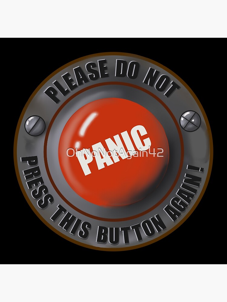 HHGTTG Inspired Button: Don't Panic & Know Where Your Towel Is