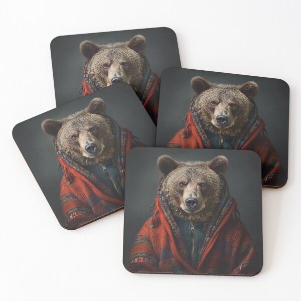 Item preview, Animal portrait with clothes (15) designed and sold by hhh-art.