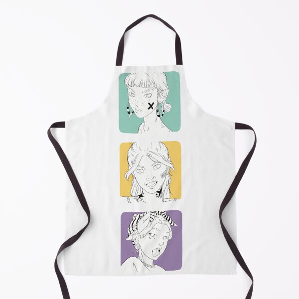 Item preview, Colorful Tattoo Girls Expressions designed and sold by earthtofabio.