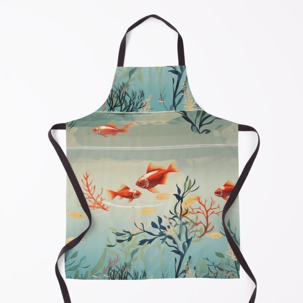 Item preview, Feng Shui Fish Seamless Pattern designed and sold by exitbird.