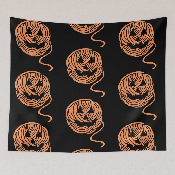 Item preview, halloween ball of yarn  designed and sold by SkunksStash.