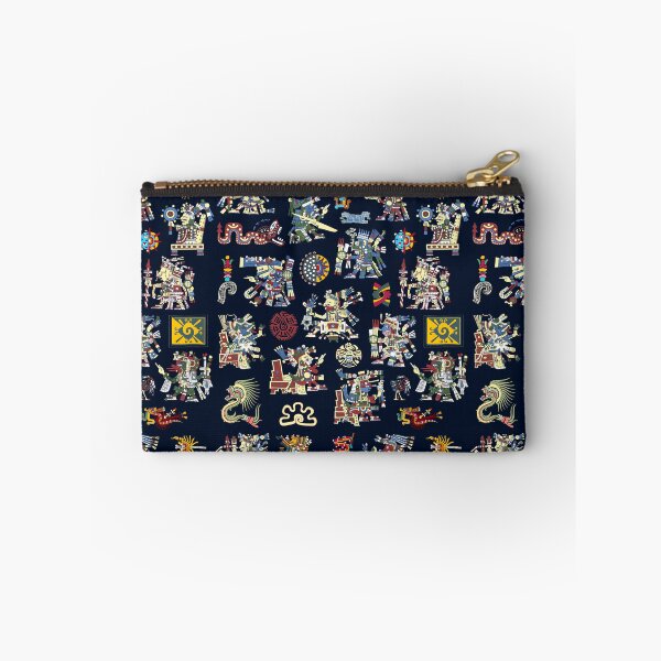 Item preview, Aztec Pantheon Square Pattern designed and sold by kernowerno.
