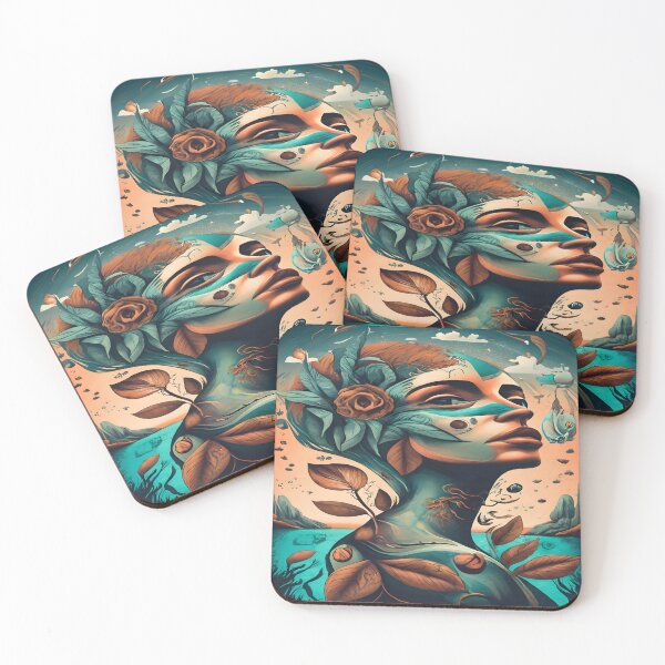 Item preview, Artsy Woman-Nature Fusion designed and sold by Wishing-Wings.