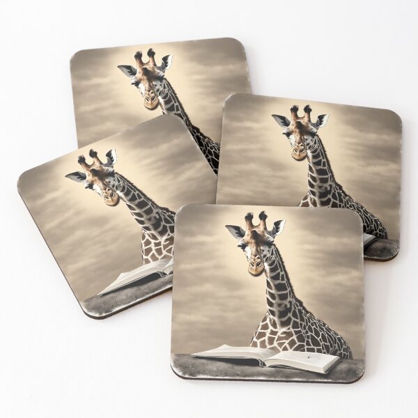 Item preview, Reading Giraffe  designed and sold by nodramamamakw.