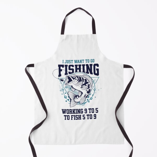 Item preview, I just want to go fishing. Working 9 to 5 to fish 5 to 9. (fishing meme) designed and sold by Gilby-Designs.