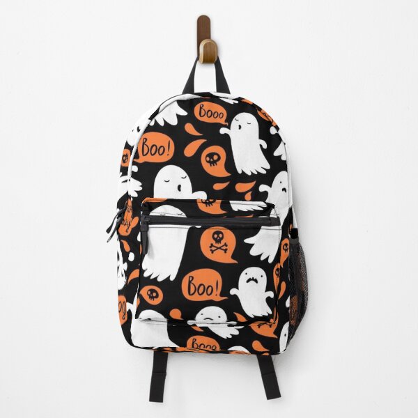 Item preview, Creepy Halloween Ghost Art with a Boo designed and sold by ChainsArt.
