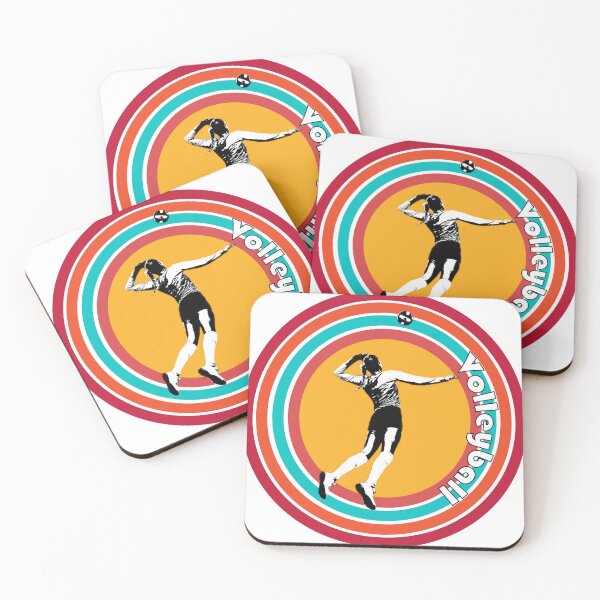 Artikelvorschau, Retro-Volleyball, Volleyball-Mutter, Volleyballspielerin, Outside Hitter, Spiker entworfen und verkauft von BubbaCommerce.