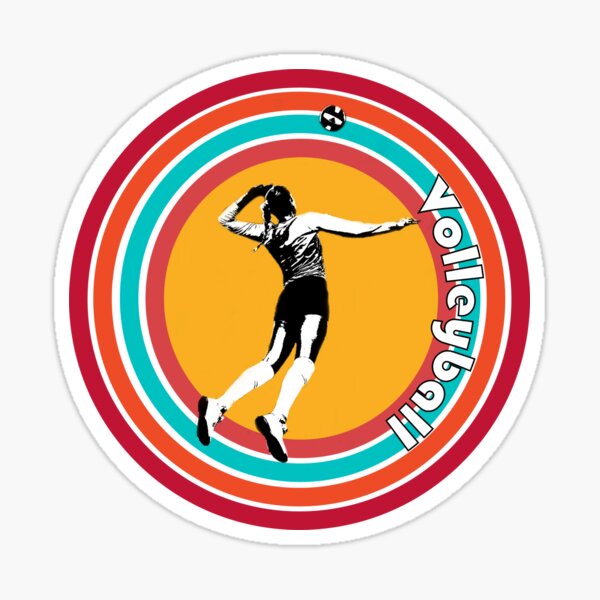 Item preview, Retro Volleyball, Volleyball Mom, Volleyball player, Outside Hitter, Spiker designed and sold by BubbaCommerce.