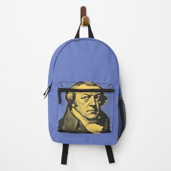 Item preview, English Poet William Blake artwork - blue, yellow designed and sold by Litstoy.