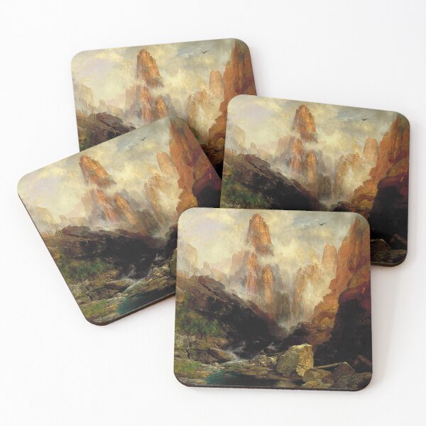Item preview, Thomas Moran - Mist in Kanab Canyon Utah designed and sold by tomorrowsart.