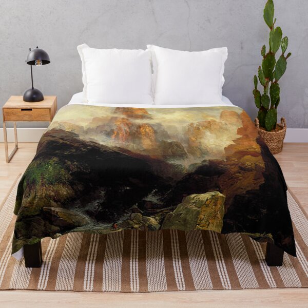 Item preview, Thomas Moran - Mist in Kanab Canyon Utah designed and sold by tomorrowsart.