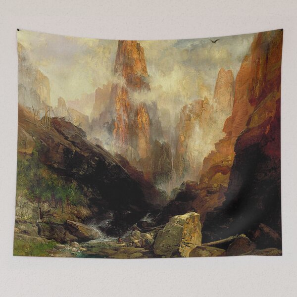 Item preview, Thomas Moran - Mist in Kanab Canyon Utah designed and sold by tomorrowsart.
