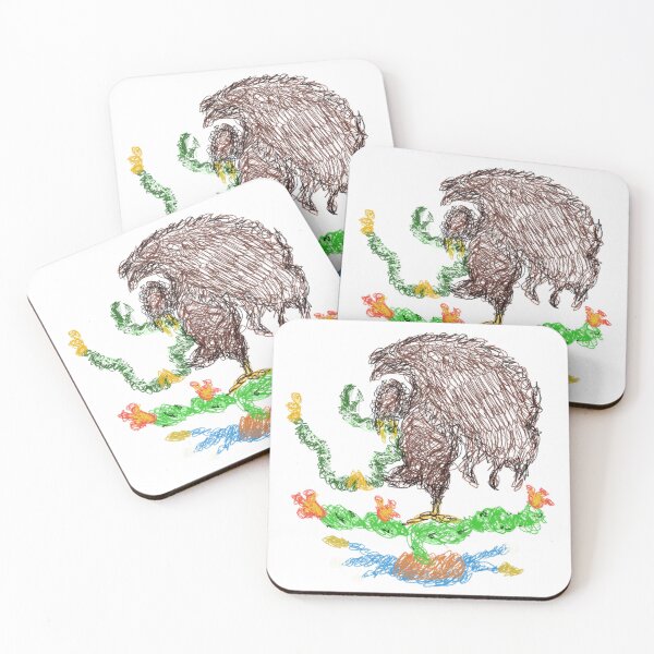 Item preview, mexican national coat of arms designed and sold by alx-san.
