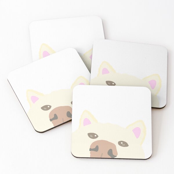 Item preview, White Shiba Inu Snoot designed and sold by NewJie.