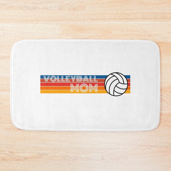 Artikelvorschau, Retro-Volleyball, Volleyball-Mutter, Volleyballspielerin, Outside Hitter, Spiker, Setter entworfen und verkauft von BubbaCommerce.