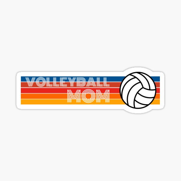 Item preview, Retro Volleyball, Volleyball Mom, Volleyball player, Outside Hitter, Spiker, Setter designed and sold by BubbaCommerce.