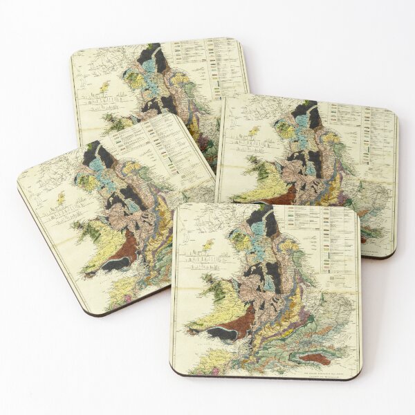 Item preview, Map of the inland navigation, canals, and rail roads designed and sold by Francespoppy.