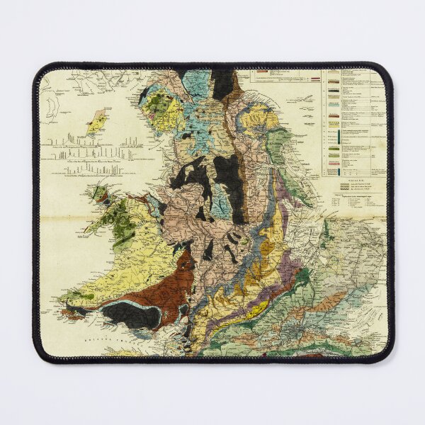 Item preview, Map of the inland navigation, canals, and rail roads designed and sold by Francespoppy.