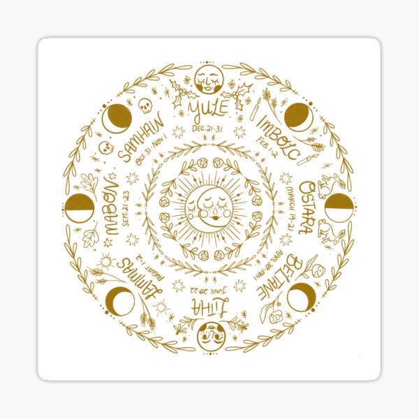 Item preview, Wheel of the Year designed and sold by mksal.