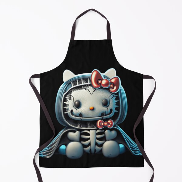 Aperçu de l'œuvre Hello Kitty in a Skeleton Costume créée et vendue par Arcsticker.