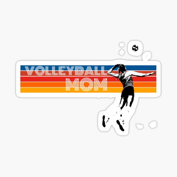 Item preview, Retro Volleyball, Volleyball Mom, Volleyball player, Outside Hitter, Spiker, Setter designed and sold by BubbaCommerce.