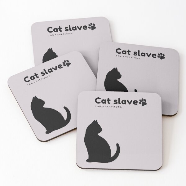 Item preview, Cat slave - I am a cat person. designed and sold by mamacub.