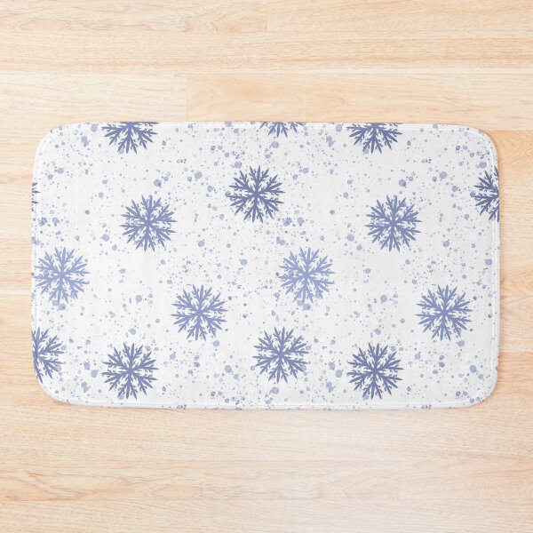 Item preview, Winter Snowflake Splatter Pattern  designed and sold by CreativeDraws42.