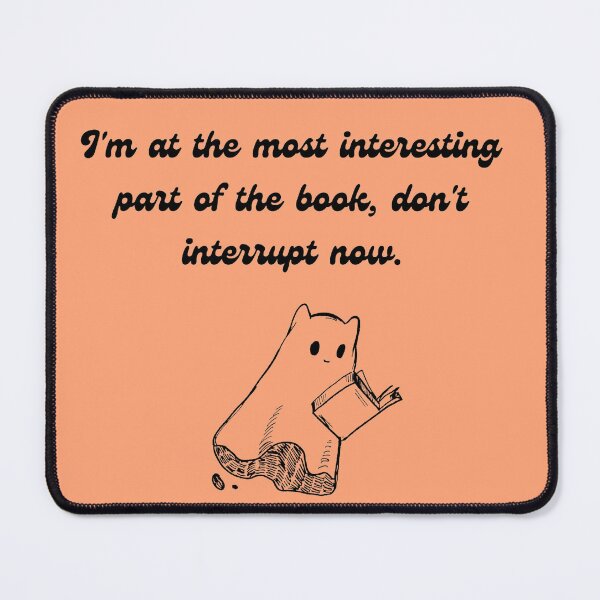 Item preview, Ghostly Reading: No Interruptions Please -   Cute Halloween Clothing designed and sold by starcreative22.