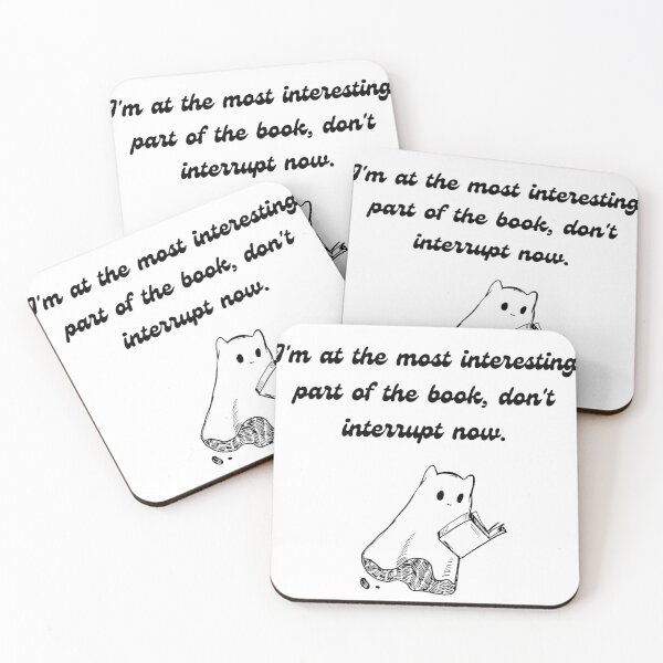 Item preview, Ghostly Reading: No Interruptions Please -   Cute Halloween Clothing designed and sold by starcreative22.