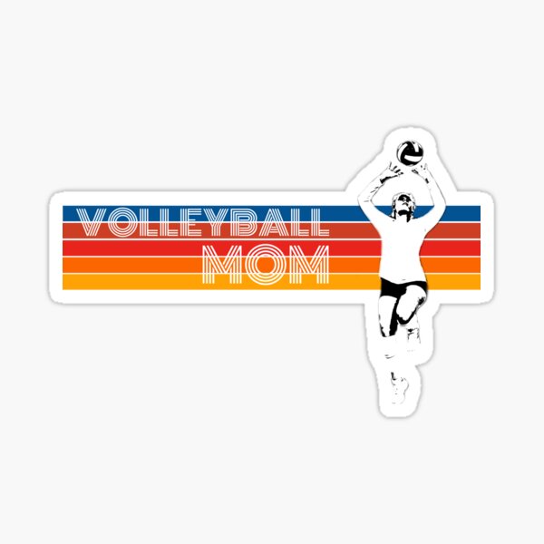 Item preview, Retro Volleyball, Volleyball Mom, Volleyball player, Outside Hitter, Spiker, Setter designed and sold by BubbaCommerce.