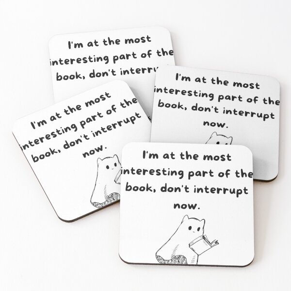 Item preview, Ghostly Reading: No Interruptions Please -   Cute Halloween Clothing designed and sold by starcreative22.