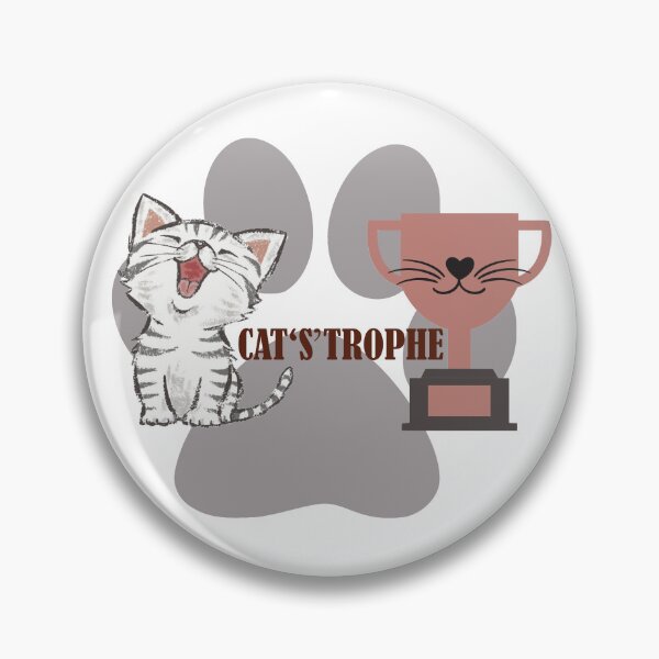 Aperçu de l'œuvre Le trophée du chat est une catastrophe créée et vendue par ArtfulGallery1.